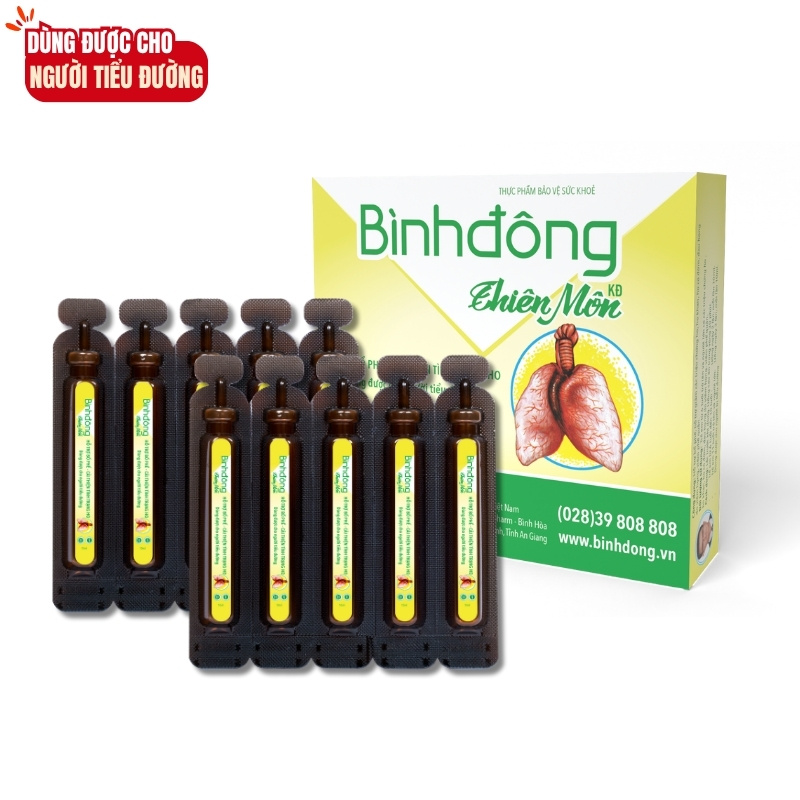 Bình Đông Thiên Môn KĐ (Hộp 10 ống x 10ml/ống) - Ảnh 2