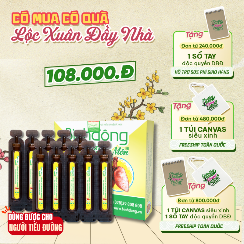 Bình Đông Thiên Môn KĐ (Hộp 10 ống x 10ml/ống)