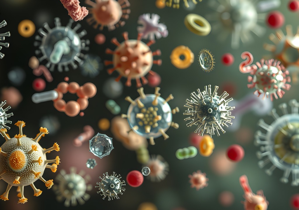 Hình ảnh về các virus gây ra ho
