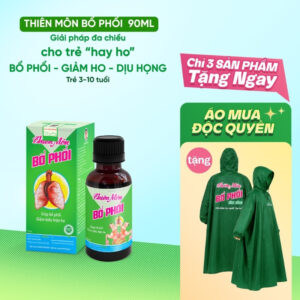 Thiên Môn Bổ Phổi - Dược Bình Đông (chai 90ml) - Trẻ em