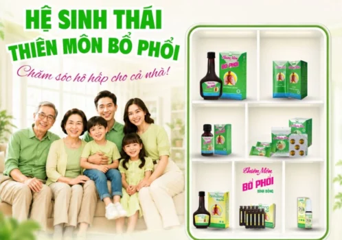 Hệ sinh thái Thiên Môn Bổ Phổi của Dược Bình Đông