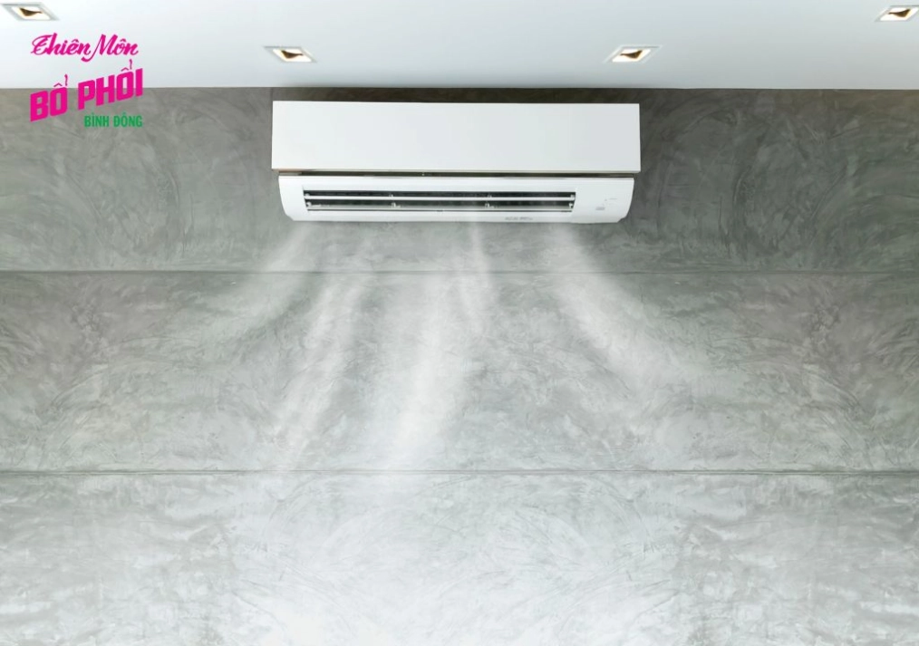 Ngồi điều hòa liên tục lại ảnh hưởng phổi