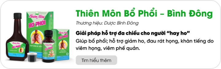 TPBVSK Thiên Môn Bổ Phổi Bình Đông