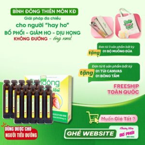 Bình Đông Thiên Môn KĐ (Hộp 10 ống x 10ml/ống)