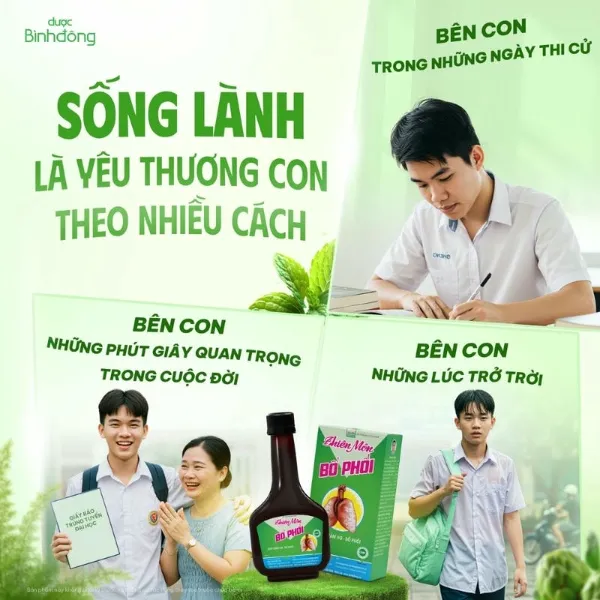 Ấn phẩm Thiên Môn Bổ Phổi: Sống lành là yêu thương con theo nhiều cách