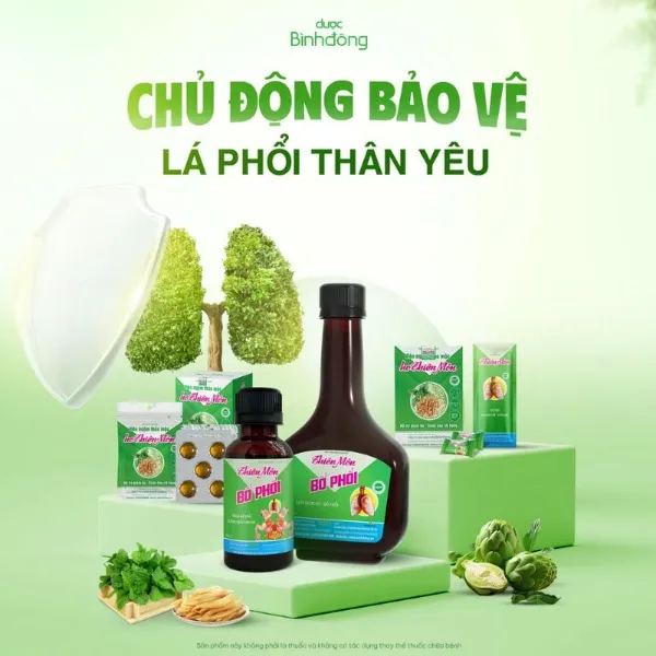 Ấn phẩm Thiên Môn Bổ Phổi: Chủ động bảo vệ lá phổi thân yêu