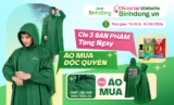CHỈ TỪ 3 SẢN PHẨM, TẶNG NGAY ÁO MƯA ĐỘC QUYỀN