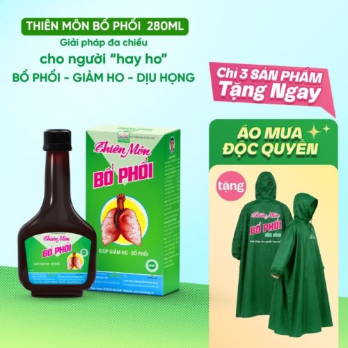 Thiên Môn Bổ Phổi – Dược Bình Đông (chai 280ml)