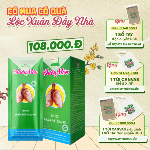Thiên Môn – Dược Bình Đông – gói 15ml (Hộp 9 gói x 15ml/gói)