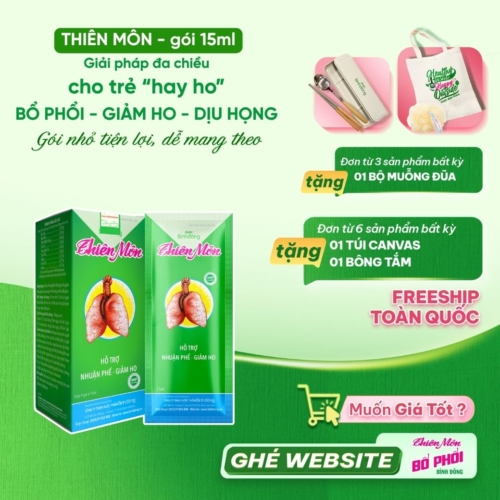 Thiên Môn – Dược Bình Đông – gói 15ml (Hộp 9 gói x 15ml/gói)
